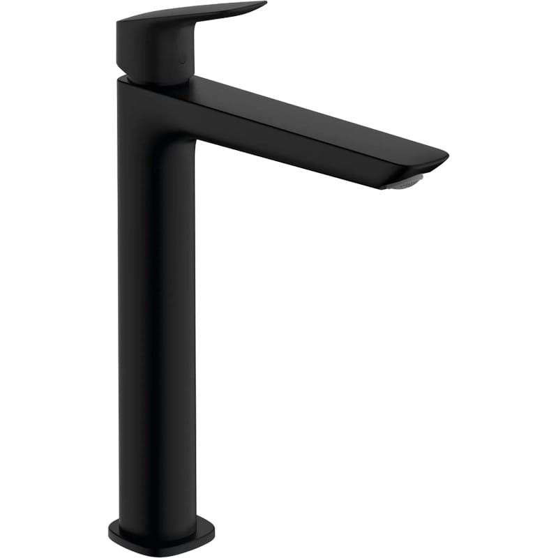 Смеситель Logis Fine 240 для умывальника без донного клапана, Matt Black Hansgrohe (71258670) Смеситель Logis Fine 240 для умывальника без донного клапана, Matt Black Hansgrohe (71258670)