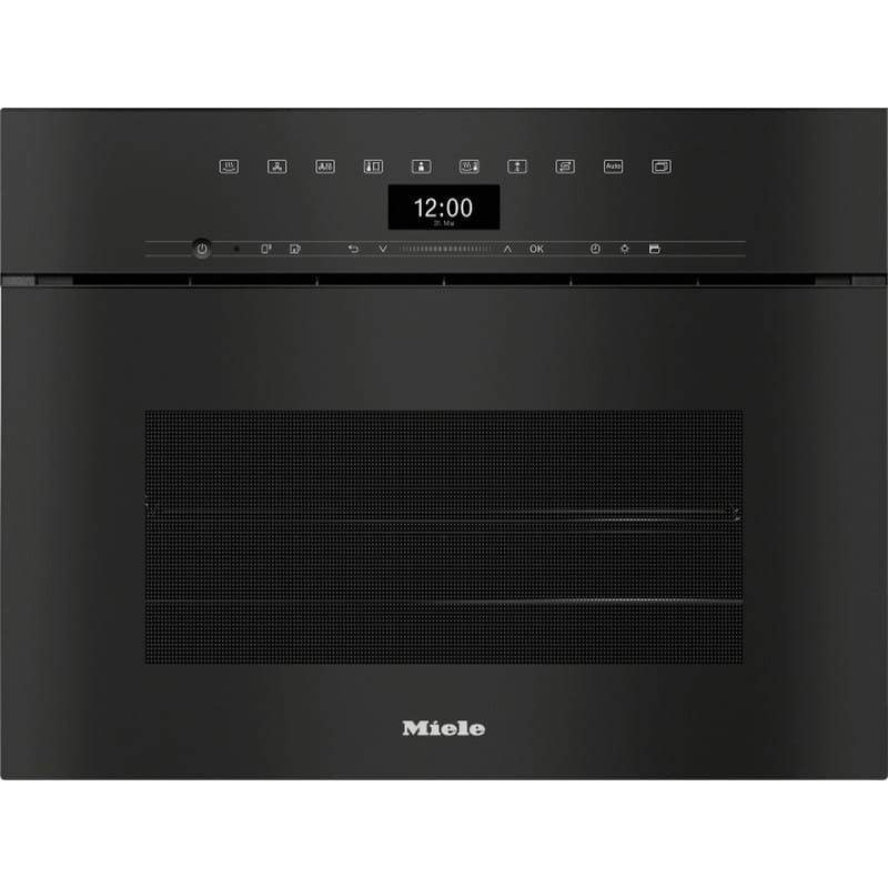 Парова шафа компактна DGC 7440 HCX Pro чорний обсидіан Miele Парова шафа компактна DGC 7440 HCX Pro чорний обсидіан Miele