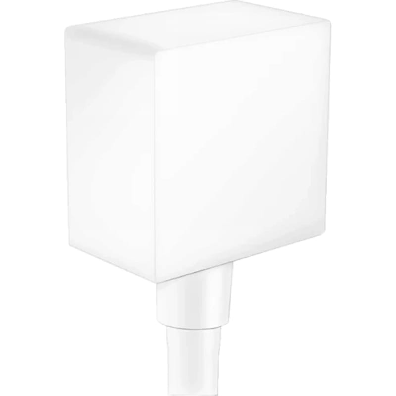 Шлангове під'єднання для душа Hansgrohe FixFit Square  Matt White Hansgrohe (26455700)