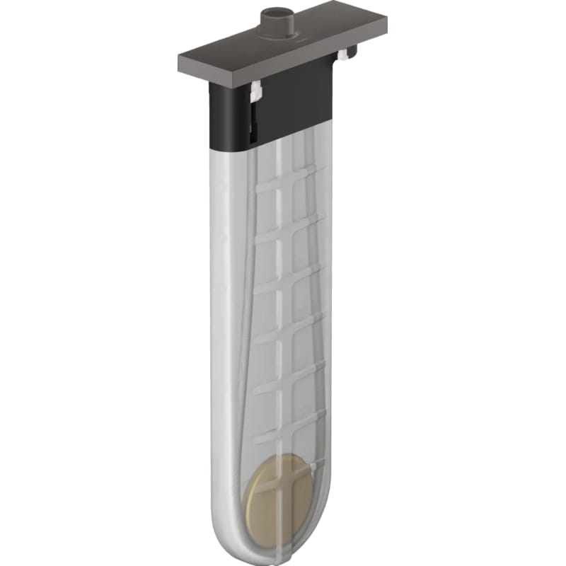 Шланг для лійки Hansgrohe SBox Square 1.45 м виразний в борт ванни  Brushed Black Hansgrohe (28010340)