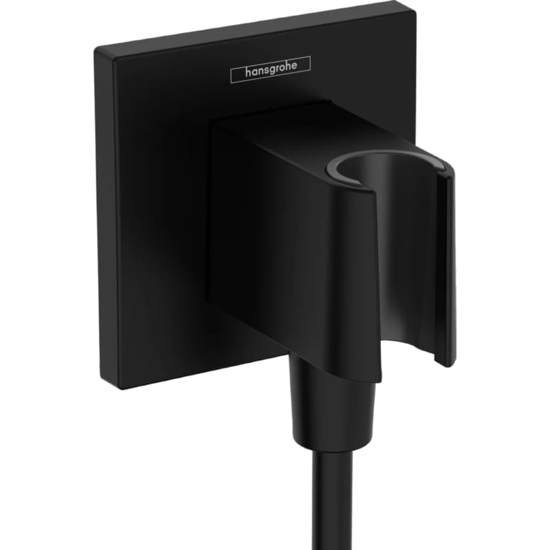 Шлангове підключення Hansgrohe FixFit Porter E з тримачем  Matt Black Hansgrohe (26889670)