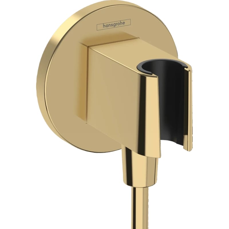 Шлангове підключення Hansgrohe FixFit Porter S з тримачем  Polished Gold Optic Hansgrohe (26888990)