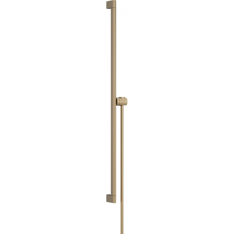Душова штанга Hansgrohe Unica S Puro 90 см зі шлангом 160 см  Brushed Bronze Hansgrohe (24405140)