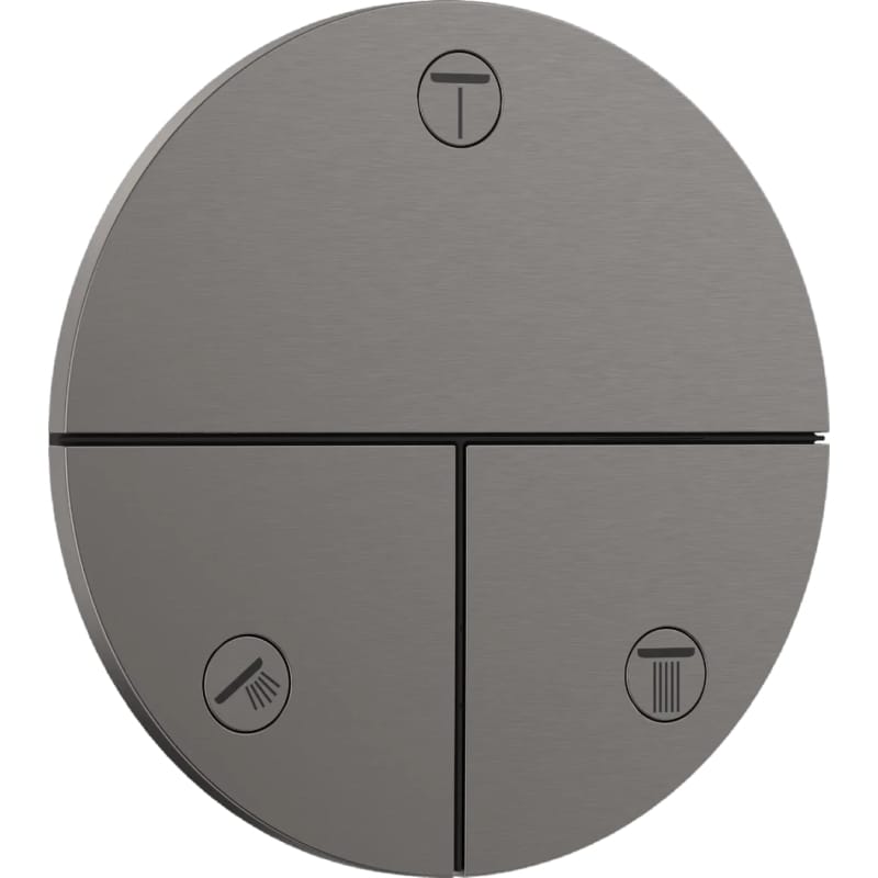 Перемикач Hansgrohe ShowerSelect Comfort S на 3 функції Brushed Black Chrome Hansgrohe (15558340) Перемикач Hansgrohe ShowerSelect Comfort S на 3 функції Brushed Black Chrome Hansgrohe (15558340)