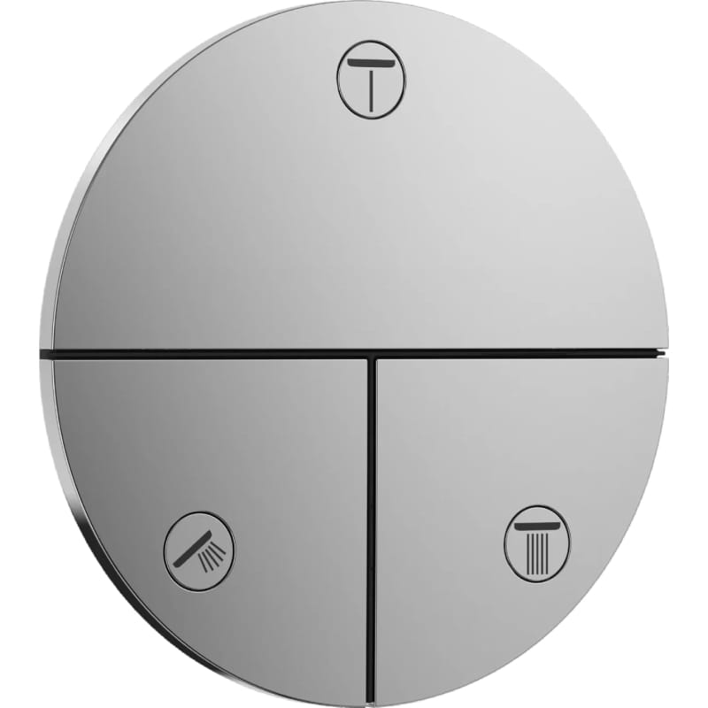 Перемикач Hansgrohe ShowerSelect Comfort S на 3 функції  Chrome Hansgrohe (15558000)