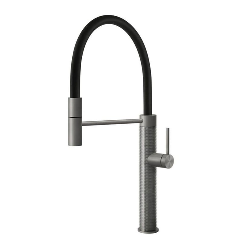 Смеситель для кухни 316 FLESSA, Steel Brushed Gessi (60012239)