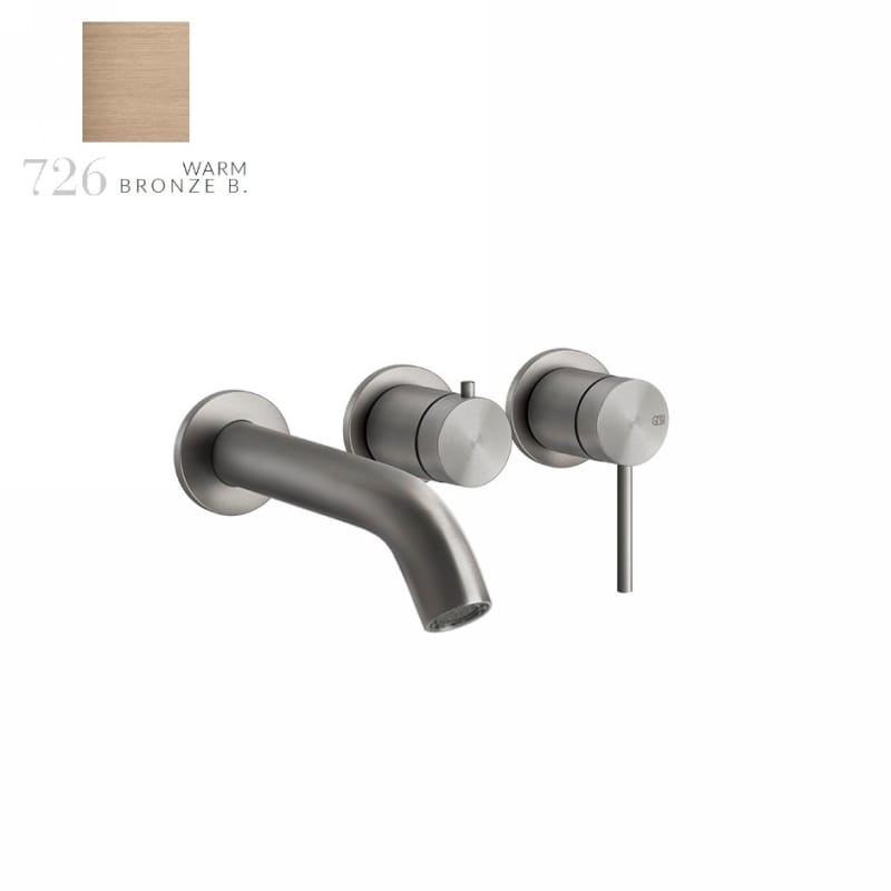 Смеситель для ванны 316 с изливом и переключателем, Warm Bronze Brushed PVD Gessi (54140-726) Смеситель для ванны 316 с изливом и переключателем, Warm Bronze Brushed PVD Gessi (54140-726)
