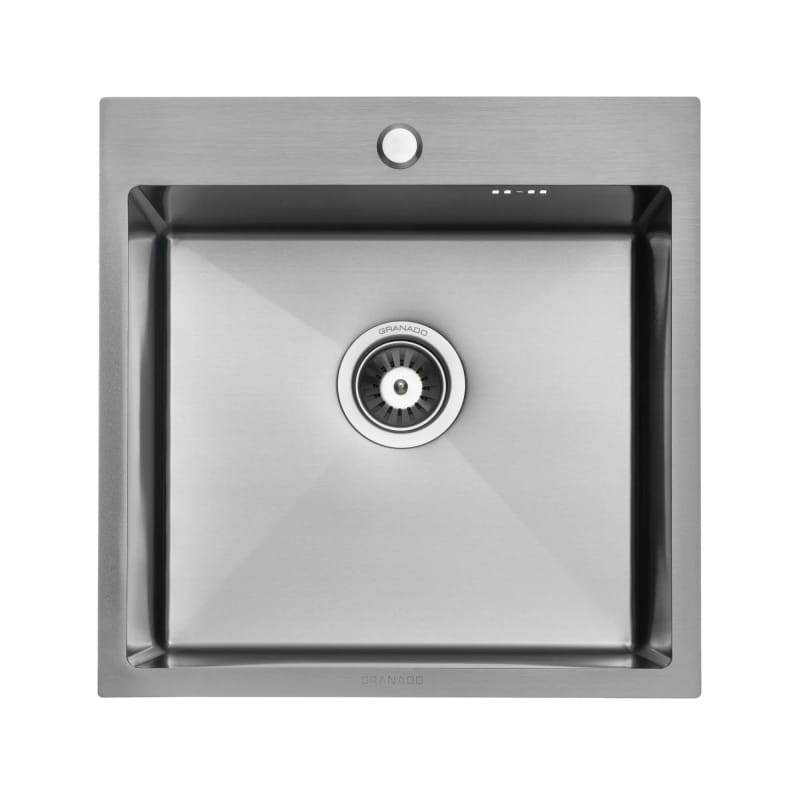Мойка стальная Galera S201 black (500*500*220mm) GRANADO Мойка стальная Galera S201 black (500*500*220mm) GRANADO