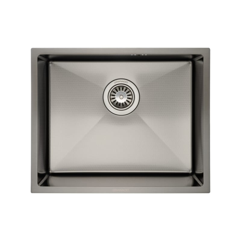 Мойка стальная Under top max STEEL S201 black honeycomb (530*430*220mm) GRANADO Мойка стальная Under top max STEEL S201 black honeycomb (530*430*220mm) GRANADO