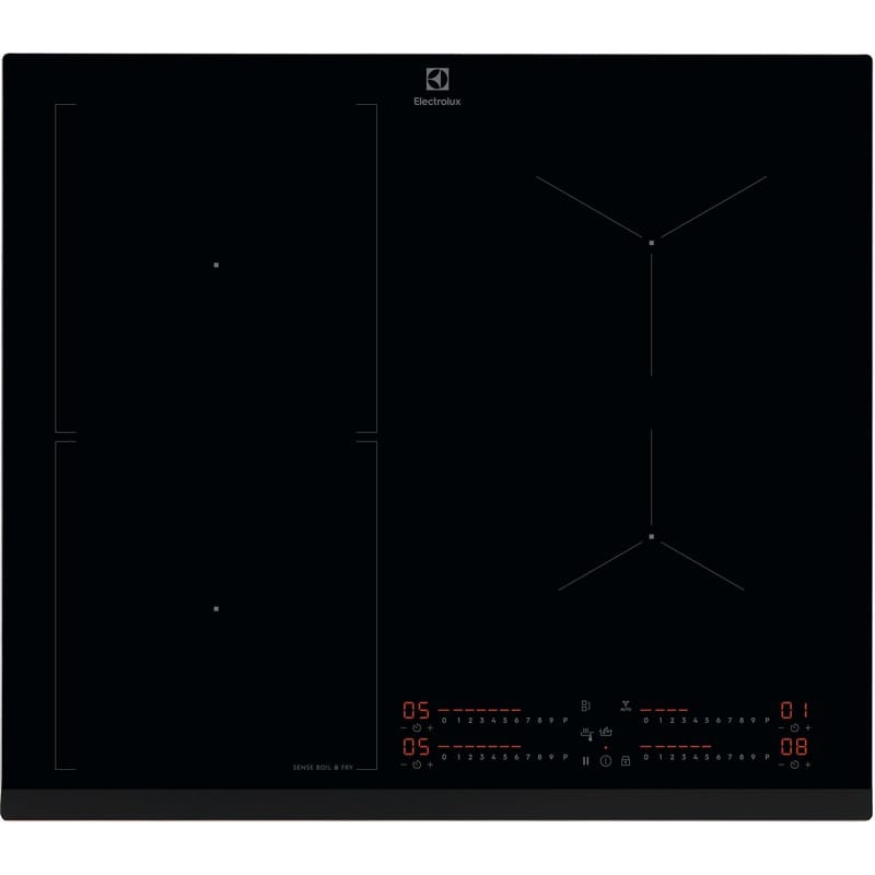 Індукційна варильна поверхня EIS67453 Hob2Hood, чорний Electrolux