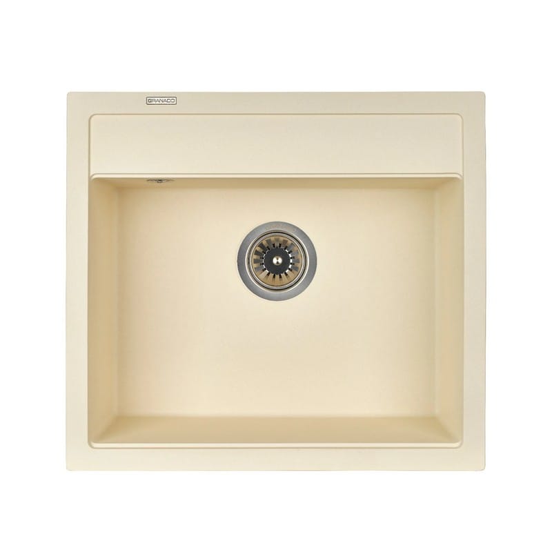Мойка LERIDA ivory (560*510mm.) гранит GRANADO