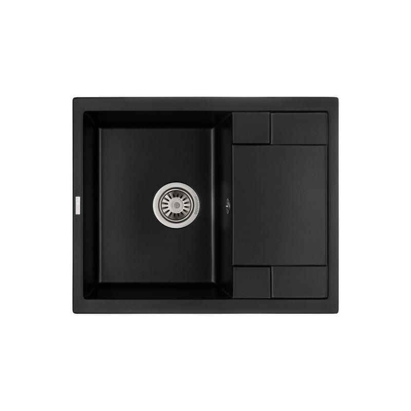 Мийка ALTEA black shine (610*500mm.) граніт Granado Мийка ALTEA black shine (610*500mm.) граніт Granado