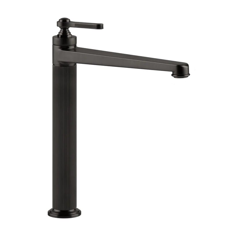 Змішувач  для умивальника Gessi Venti 20 Black Metal Bruched PVD (65004707) Gessi