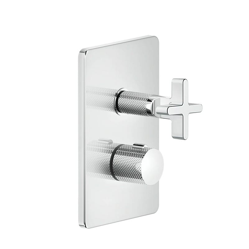 Термостат Inciso з 3 виходами, зовнішня частина Chrome (58236031) Gessi
