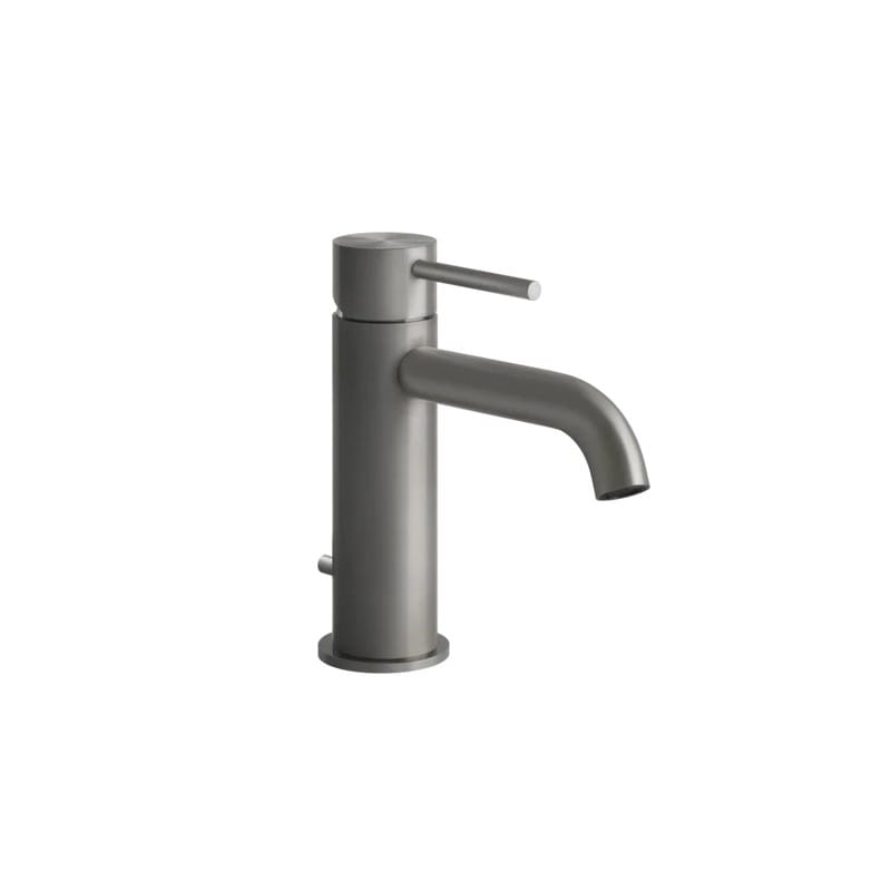 Змішувач для умивальника 316 FLESSA з донним клапаном, Steel brushed (54001-239) Gessi