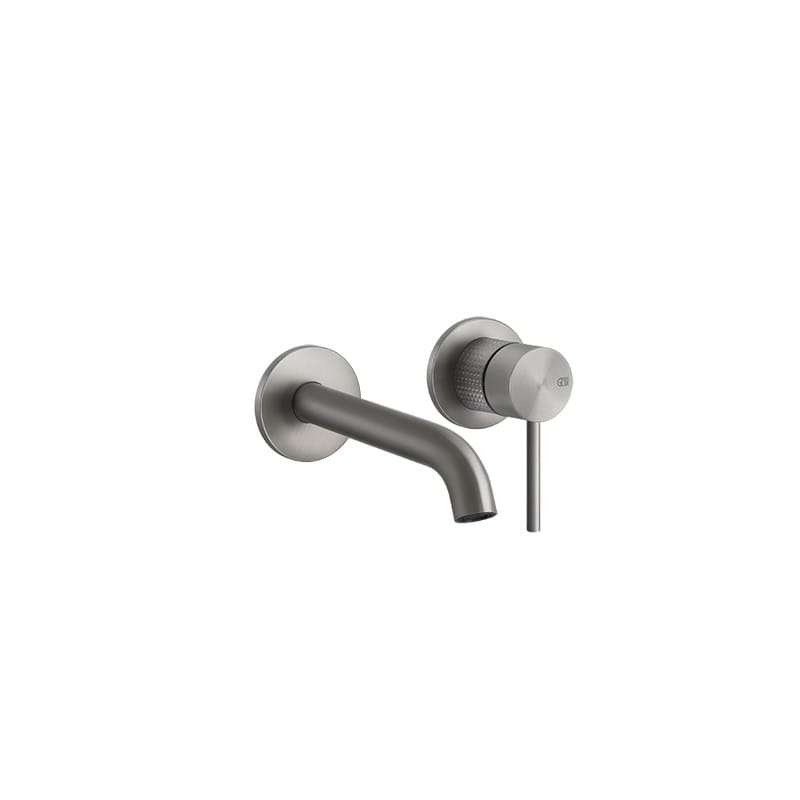 Змішувач для умивальника настінний Gessi 316 Steel Brushed (54486-239) Gessi Змішувач для умивальника настінний Gessi 316 Steel Brushed (54486-239) Gessi