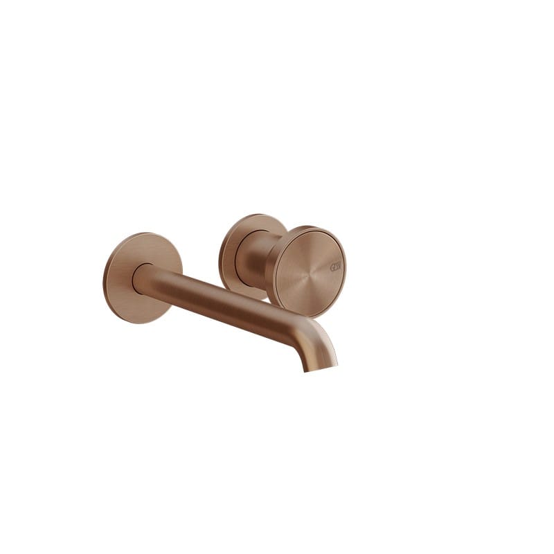 Змішувач для умивальника настінний монтаж Origini Copper Brushed PVD (66088708) Gessi