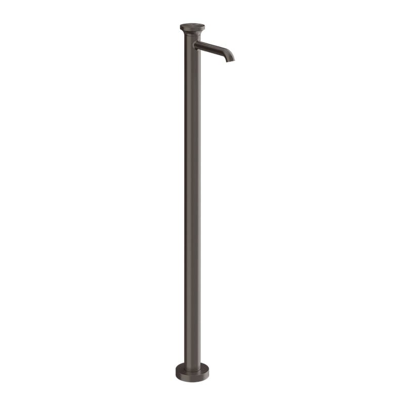 Змішувач для умивальника підлоговий Origini Black Metal Brushed PVD (66095707) Gessi