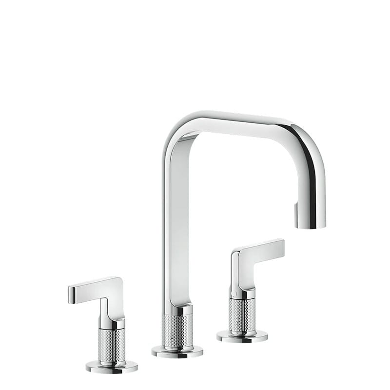 Змішувач для умивальника Inciso середній, донний клапан Chrome (58013031) Gessi