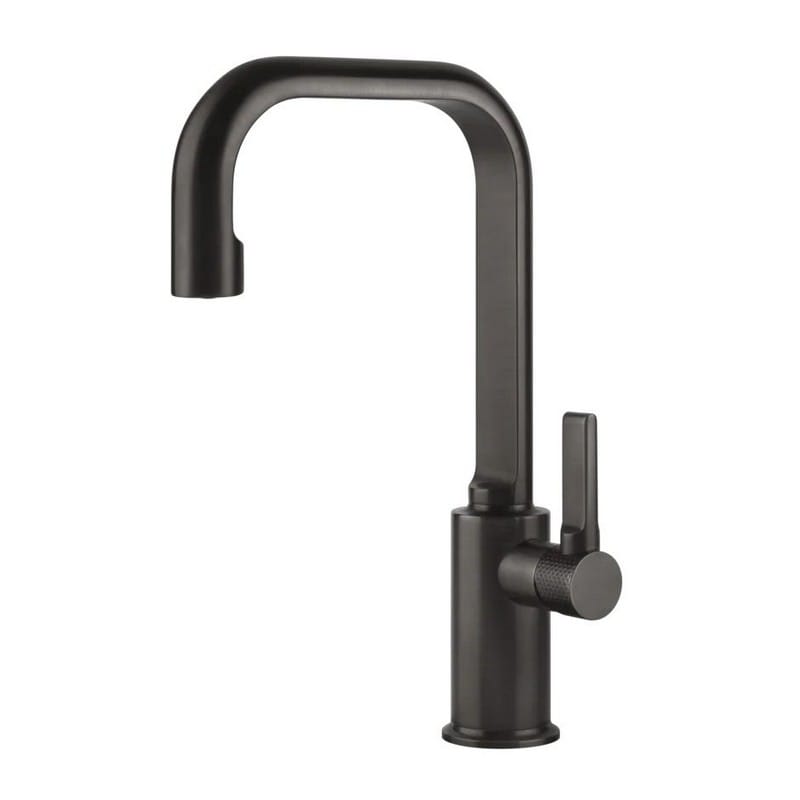 Змішувач для умивальника високий, донний клапан Inciso Black Metal Brushed PVD (58005707) Gessi Змішувач для умивальника високий, донний клапан Inciso Black Metal Brushed PVD (58005707) Gessi