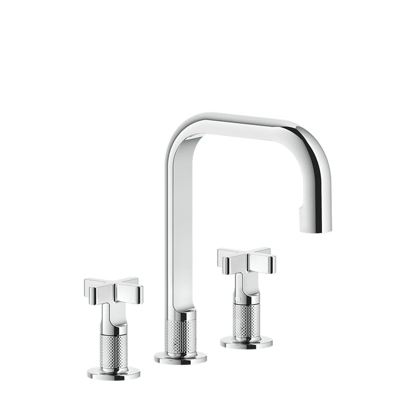 Змішувач для умивальника, на 3 отвори, середній Inciso Chrome (58114031) Gessi