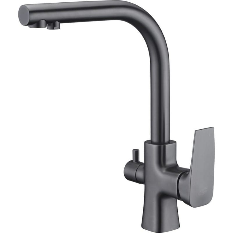 Змішувач TIVOLI grafit Gun Metal Blue Water Змішувач TIVOLI grafit Gun Metal Blue Water