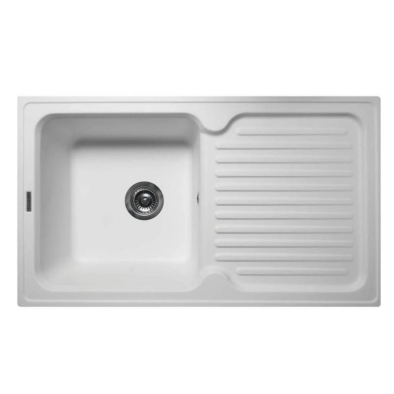 Кухонна мийка ORLEAN white mirastone Miraggio Кухонна мийка ORLEAN white mirastone Miraggio