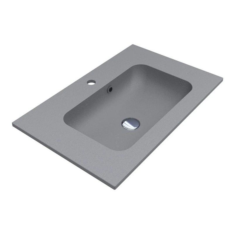 Умивальник DELLA 700 MIRASTONE gray mirastone Miraggio Умивальник DELLA 700 MIRASTONE gray mirastone Miraggio