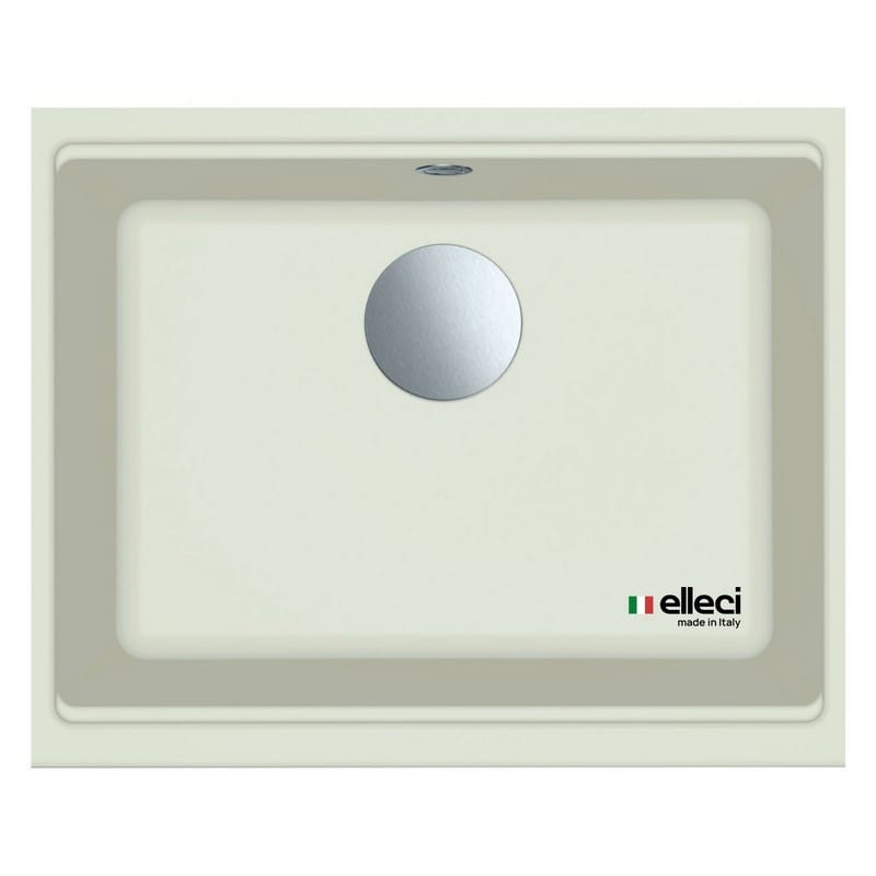 Мийка граніт TIME 105 under top bianco soft 39 ELLECI
