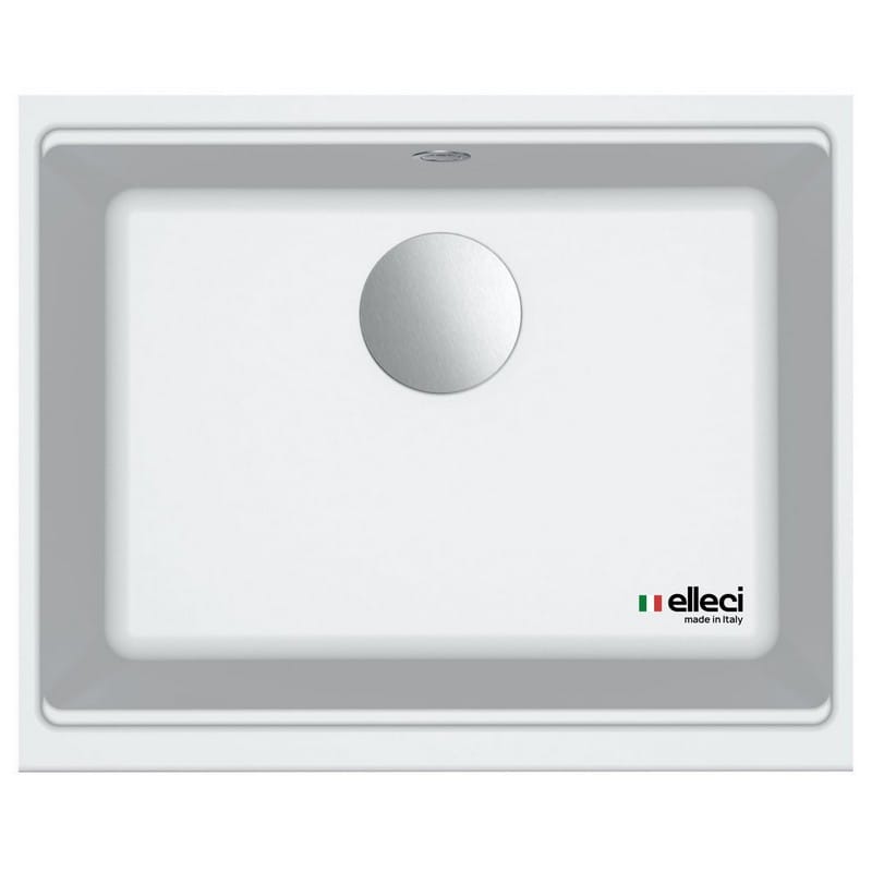 Мийка граніт TIME 105 under top bianco 68 ELLECI Мийка граніт TIME 105 under top bianco 68 ELLECI