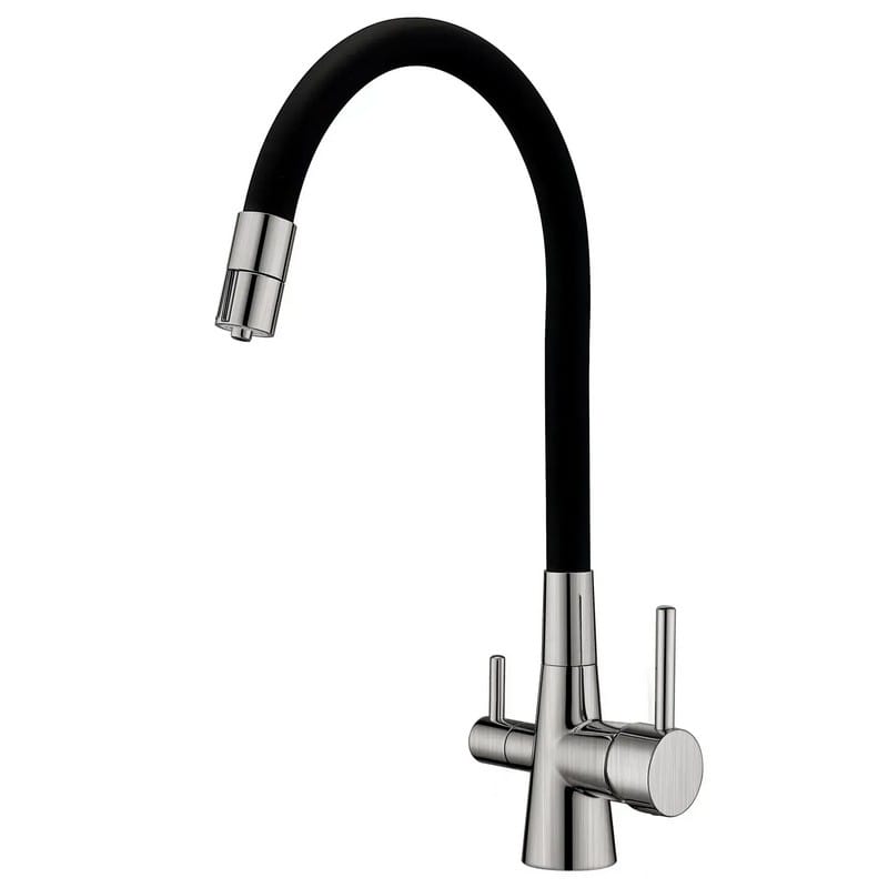 Змішувач комбінований FKM 3126 SS Flex Inox Fabiano