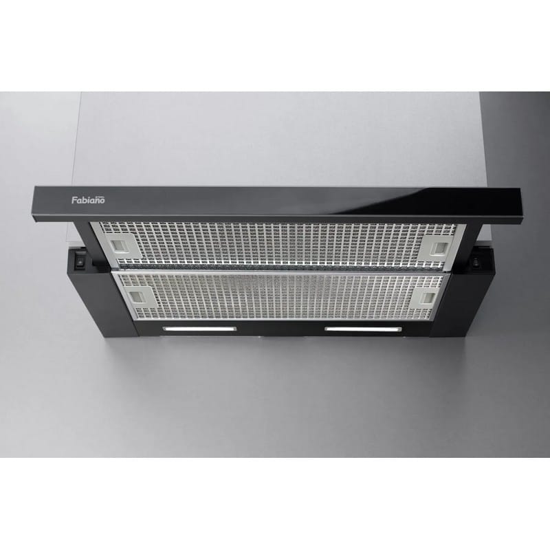 Витяжка телескопічна Neoslim 60 Black Glass Fabiano Витяжка телескопічна Neoslim 60 Black Glass Fabiano