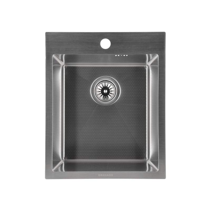 Мийка сталева Pravia S304 honeycomb (410*500*220mm) Granado Мийка сталева Pravia S304 honeycomb (410*500*220mm) Granado