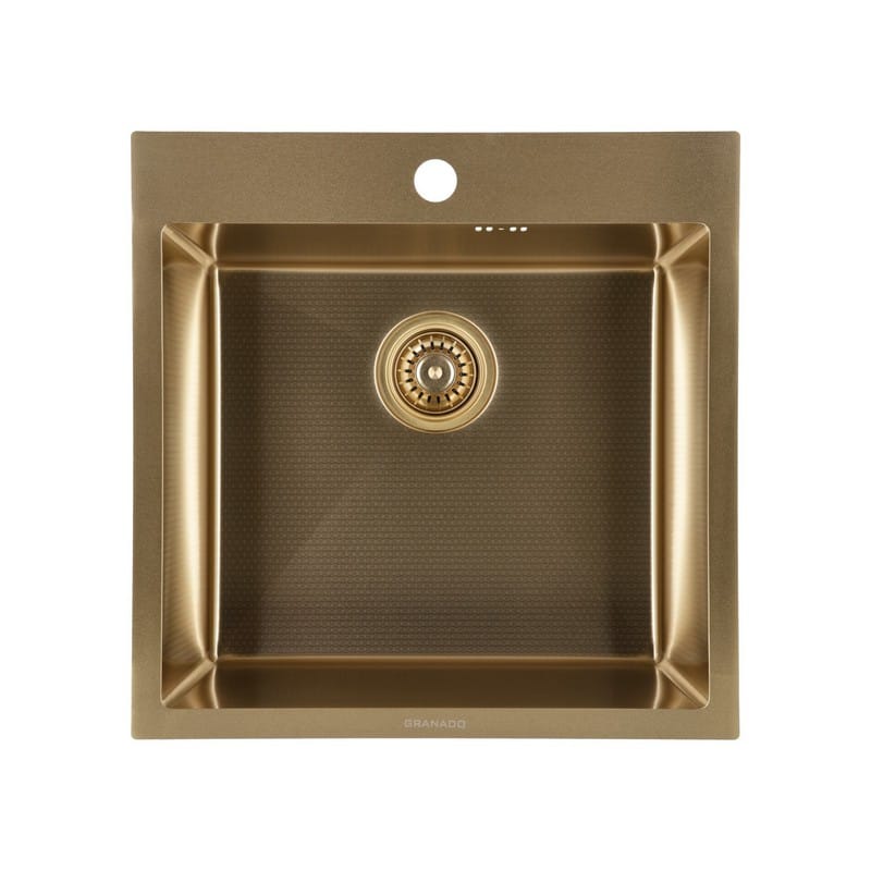 Мийка сталева Galera S201 gold honeycomb (500*500*220mm) Granado