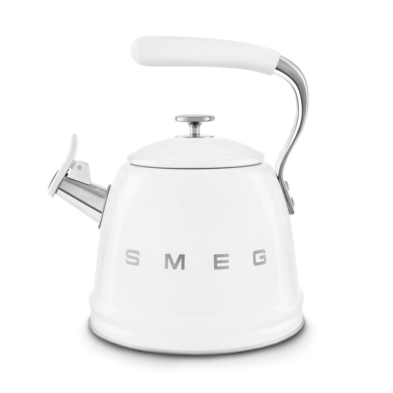 Чайник зі свистком WKF01WH білий Smeg (50'S RETRO STYLE)