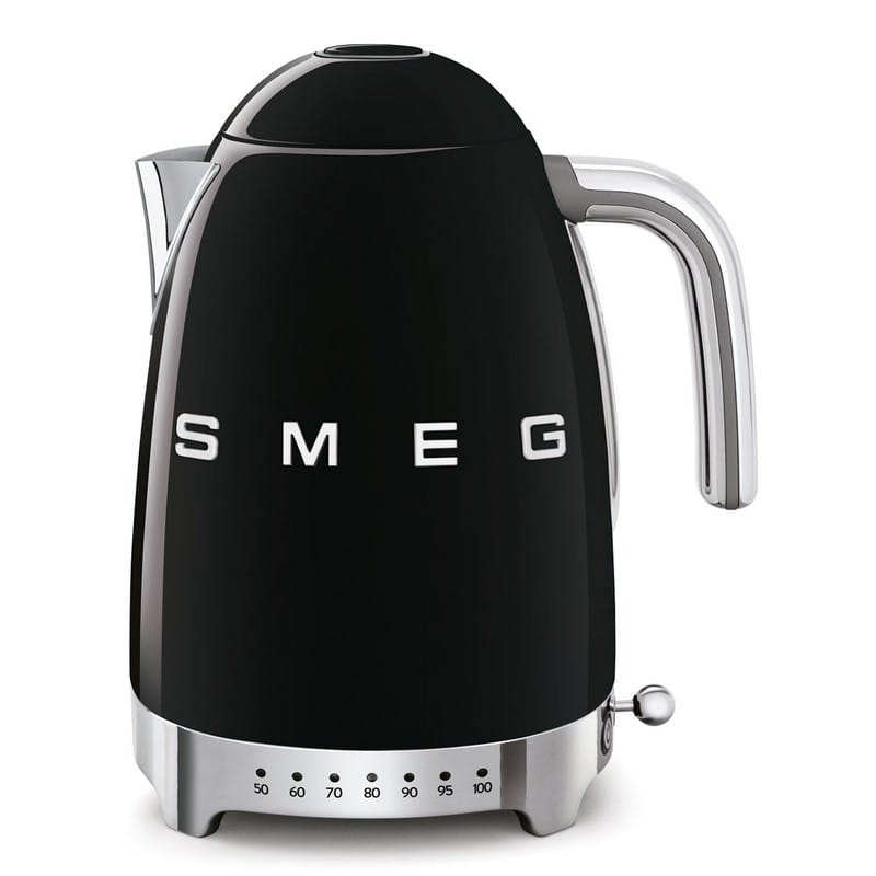 Чайник електричний KLF04BLEU 1,7л чорний Smeg (50'S RETRO STYLE) Чайник електричний KLF04BLEU 1,7л чорний Smeg (50'S RETRO STYLE)