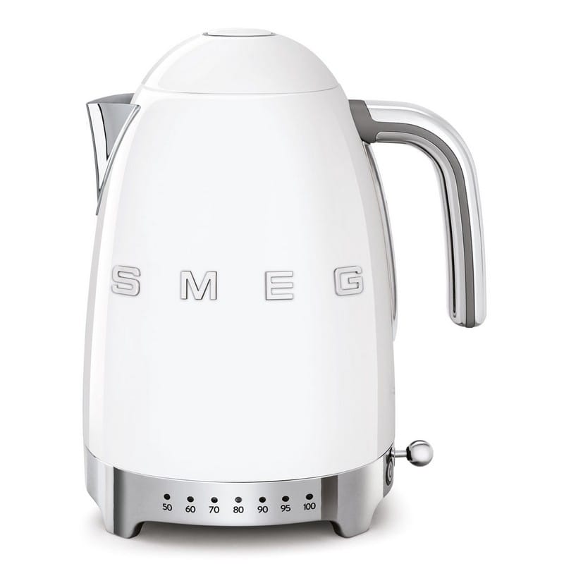 Чайник електричний KLF04WHEU 1,7л білий Smeg (50'S RETRO STYLE) Чайник електричний KLF04WHEU 1,7л білий Smeg (50'S RETRO STYLE)