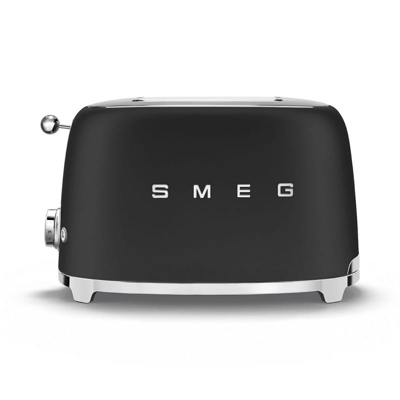 Тостер електричний TSF01BLMEU чорний матовий Smeg (50'S RETRO STYLE)