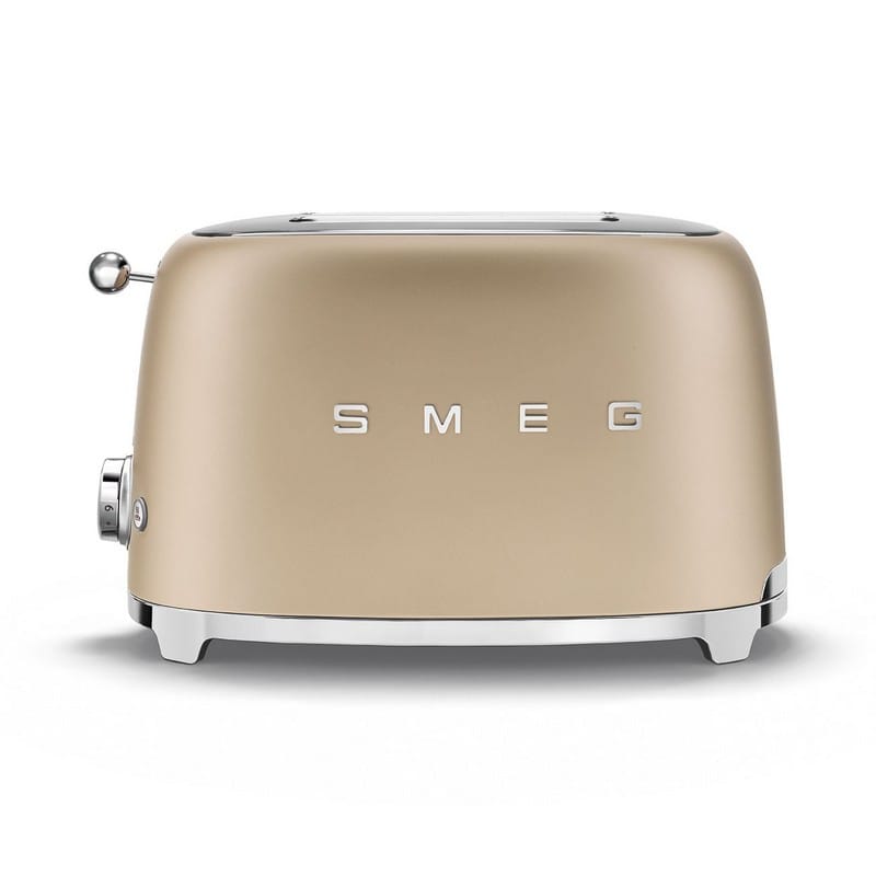 Тостер електричний TSF01CHMEU шампань матовий Smeg (50'S RETRO STYLE)