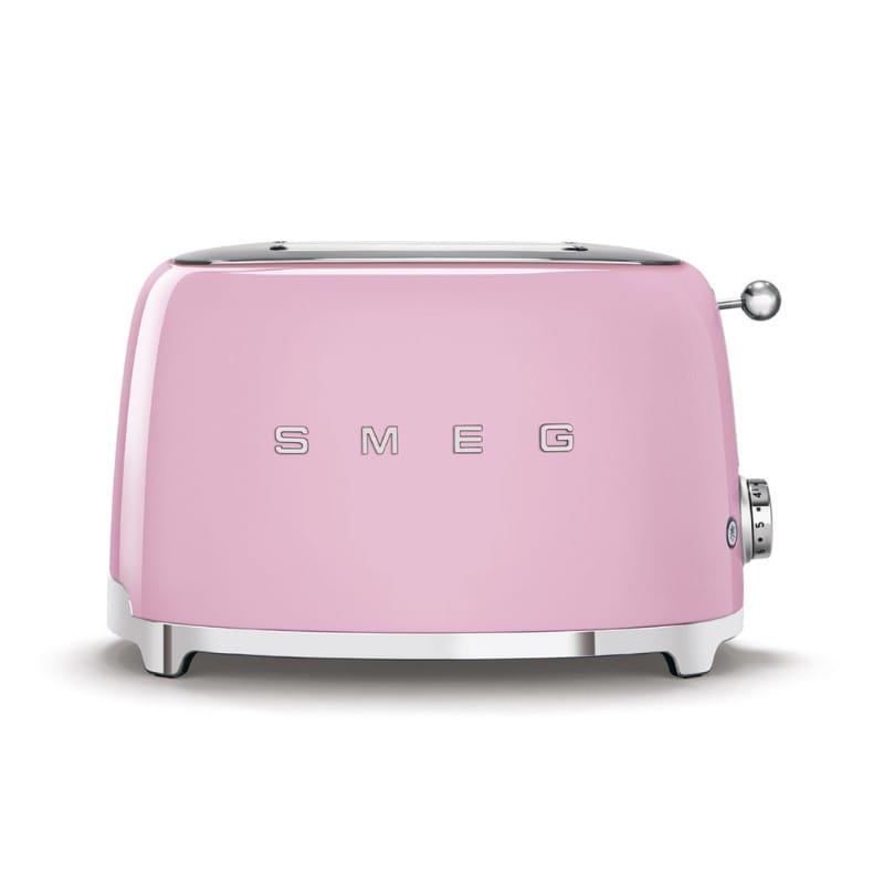 Тостер електричний TSF01PKEU рожевий Smeg (50'S RETRO STYLE)