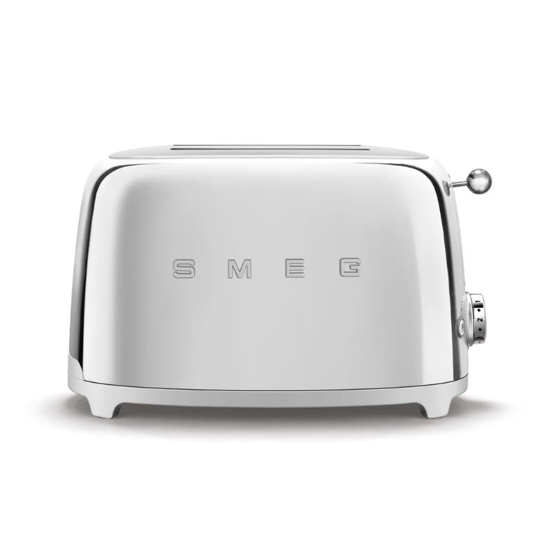 Тостер електричний TSF01SSEU нержавіюча сталь Smeg (50'S RETRO STYLE)