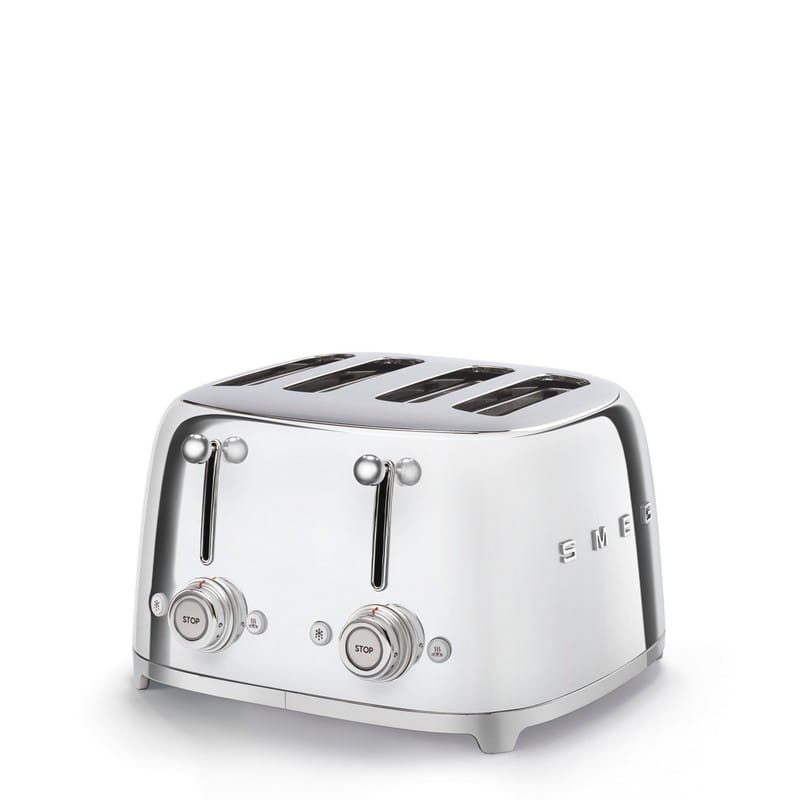 Тостер електричний TSF03SSEU нержавіюча сталь Smeg (50'S RETRO STYLE) Тостер електричний TSF03SSEU нержавіюча сталь Smeg (50'S RETRO STYLE)
