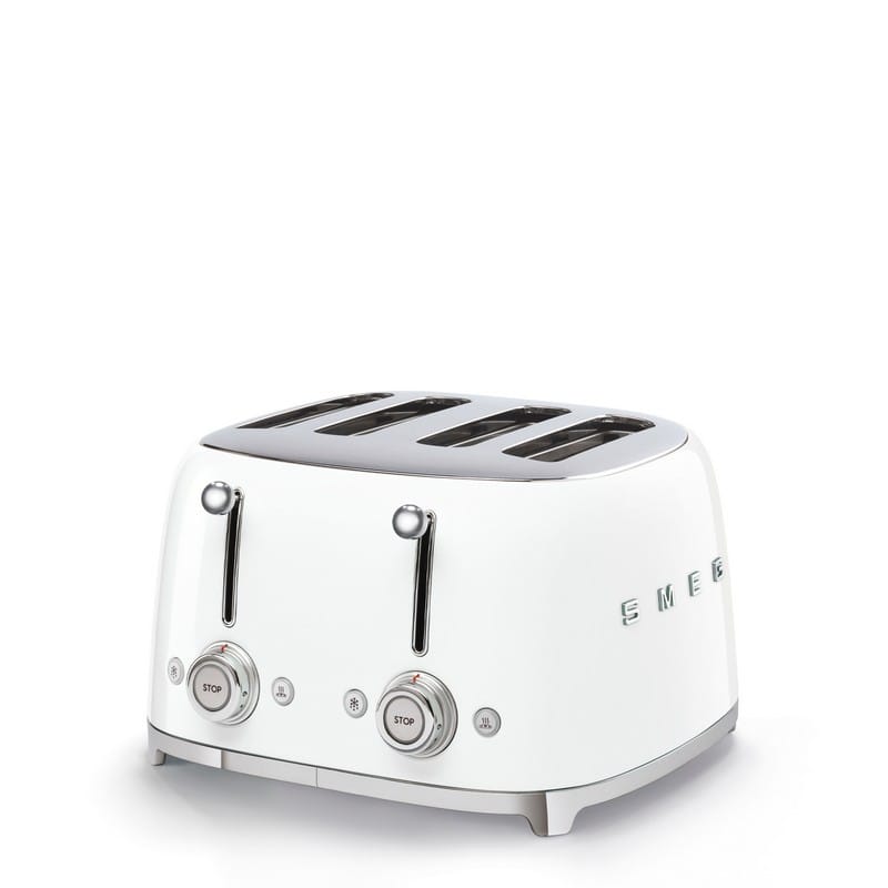 Тостер електричний TSF03WHEU білий Smeg (50'S RETRO STYLE)