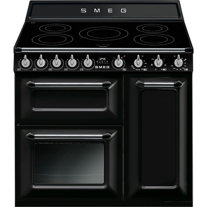 Варильний центр TR93IBL2 чорний Smeg (VICTORIA)
