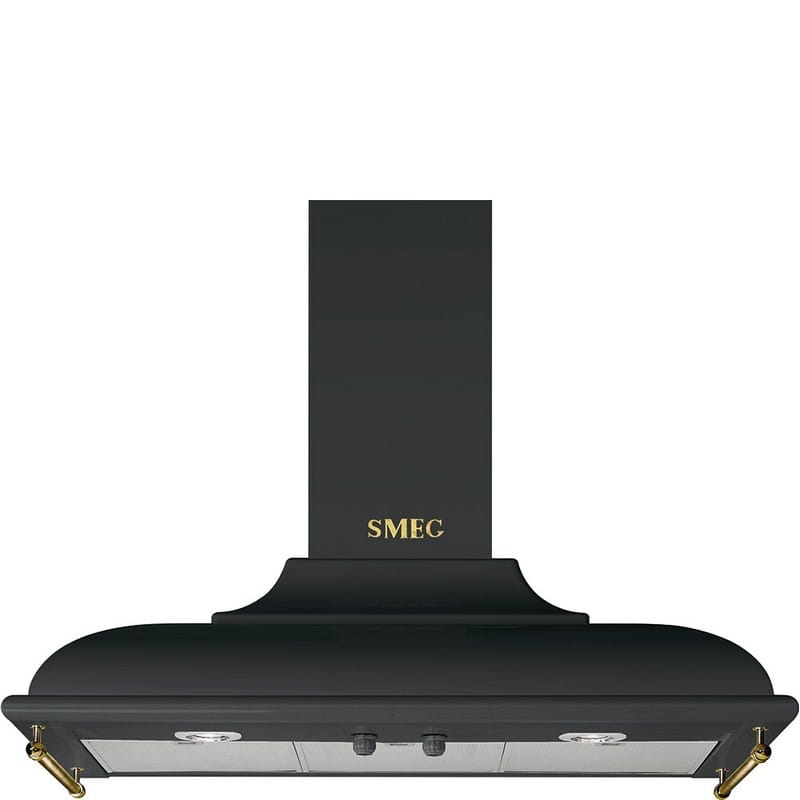 Витяжка пристінна KC19AOE 89,5 см антрацит Smeg (CORTINA) Витяжка пристінна KC19AOE 89,5 см антрацит Smeg (CORTINA)