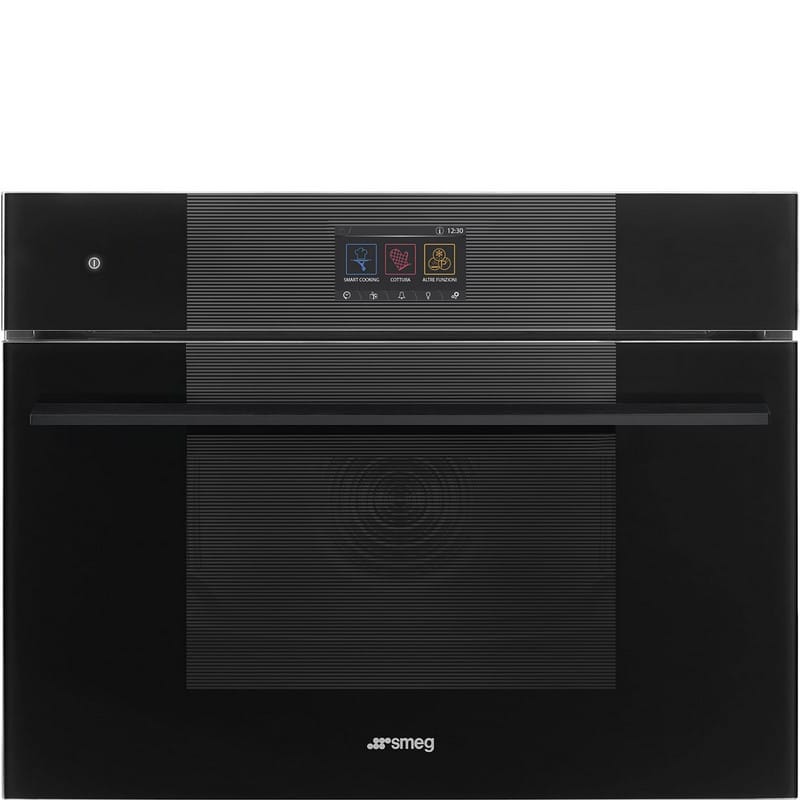 Компактна духова шафа SO4104S4PB3 з парою, Steam100 Pro Smeg (LINEA) Компактна духова шафа SO4104S4PB3 з парою, Steam100 Pro Smeg (LINEA)