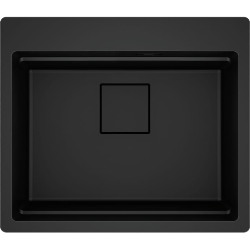 Мийка граніт KNG PRO 610-53 Black Edition чорний матовий Franke (114.0749.410)