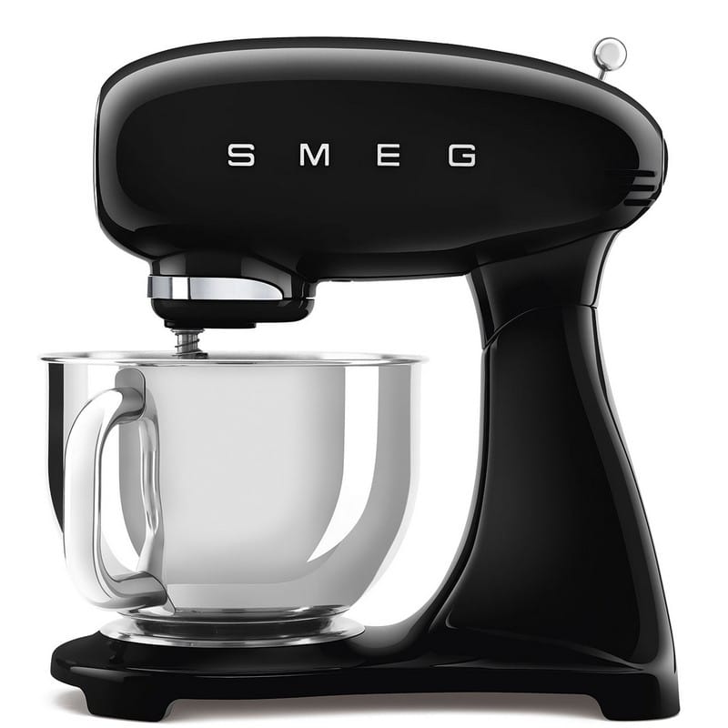 Міксер планетарний SMF05BLEU чорний (full color) Smeg (50'S RETRO STYLE) Міксер планетарний SMF05BLEU чорний (full color) Smeg (50'S RETRO STYLE)