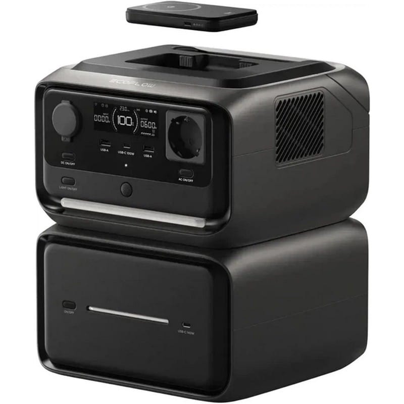 Зарядна станція RIVER 3 MAX Plus Wireless EFRIVER3MP-Wireless-EU-CBOX EcoFlow