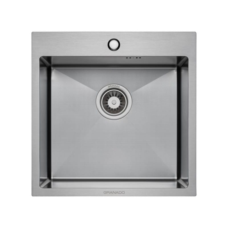 Мийка сталева Galera S304 millet (500*500*220mm) GRANADO Мийка сталева Galera S304 millet (500*500*220mm) GRANADO